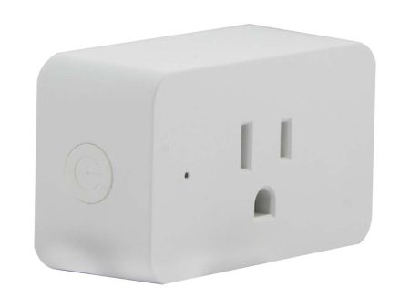 Wi-Fi Dimmer Plug Outlet - 15A - no hub required - Satco Starfish For Discount