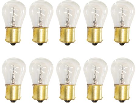 10PK - GE 36906 2233 - 21W S8 28V BA15s CC-8 Miniature Aircraft Low Voltage Bulb Hot on Sale