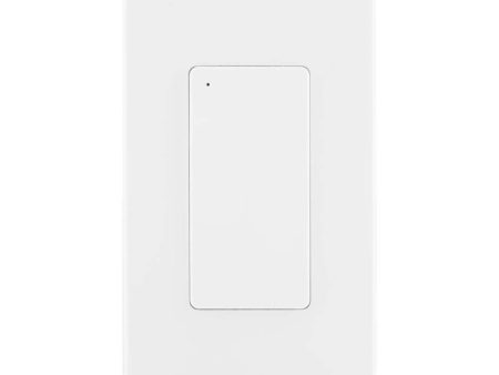 Wi-Fi On-Off Light Switch - White Finish - Satco Starfish Smart Technology Online Hot Sale