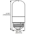 Satco 8w T10 LED Frosted E26 Medium base 4000K High Lumen 120 Volt For Sale