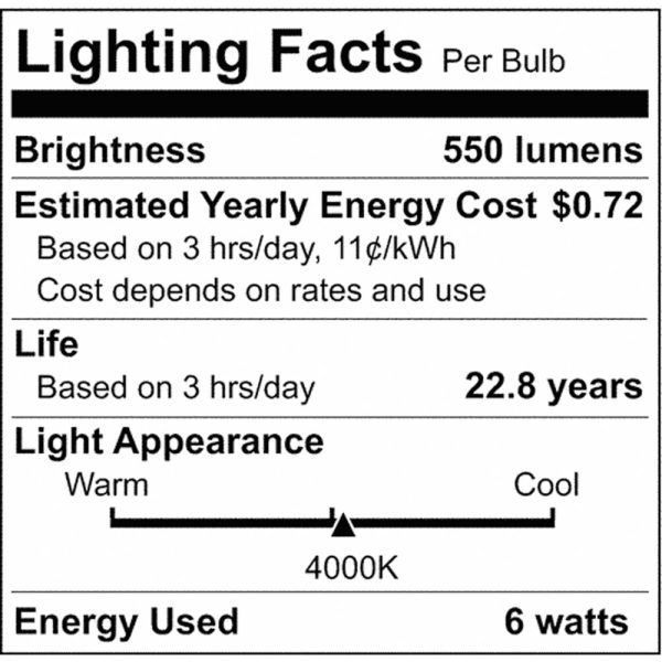 Satco 6w 24v LED MR16 Expanded Line 4000K 40 Degrees Beam GU5.3 Base - 50w-equiv on Sale