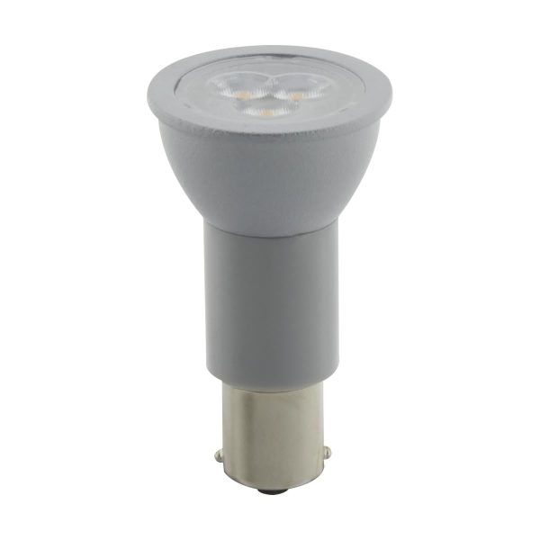 Satco 3w R12 LED 1383 Elevator Bulb 3000K Bayonet Single Contact Base 12 Volt Online Sale