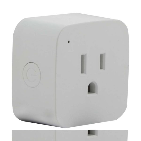 2PK - Wi-Fi On-Off Plug-in Outlet - 10 Amp - Satco Starfish Smart Technology Discount