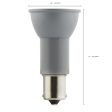 Satco 3w R12 LED 1383 Elevator Bulb 3000K Bayonet Single Contact Base 12 Volt Online Sale