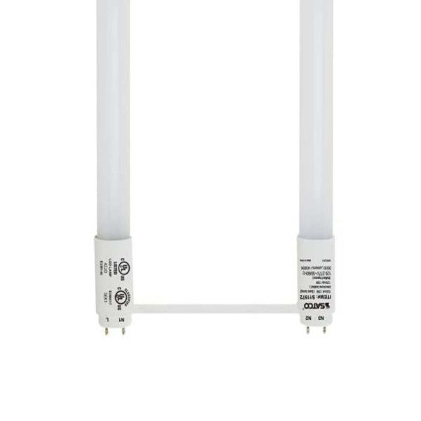 Satco 13w T8 U-Bend LED Tube G13 base 2000lm 4000K Cool White For Cheap