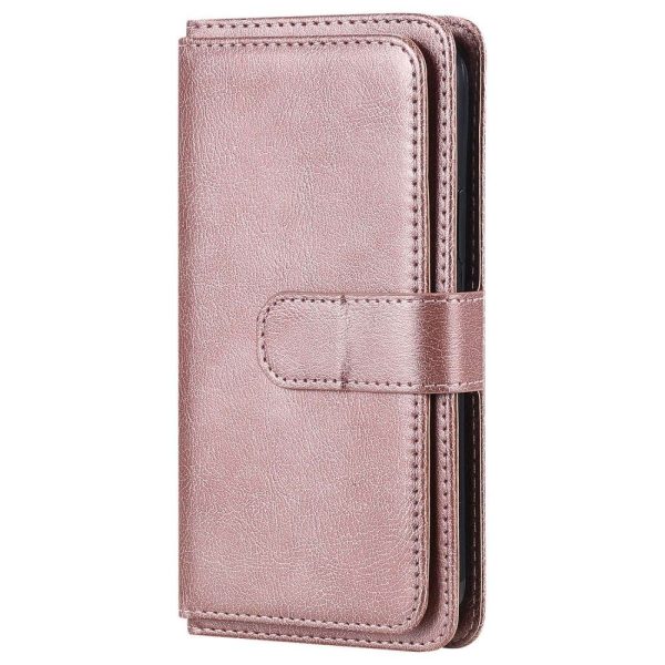 10-slot wallet case for Xiaomi 12 Pro - Rose Gold Online