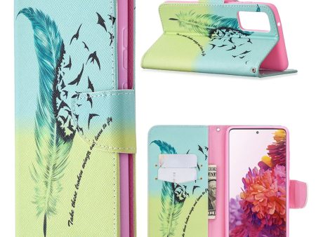 Wonderland Samsung Galaxy S20 FE 5G   S20 FE  flip case - Feather For Cheap