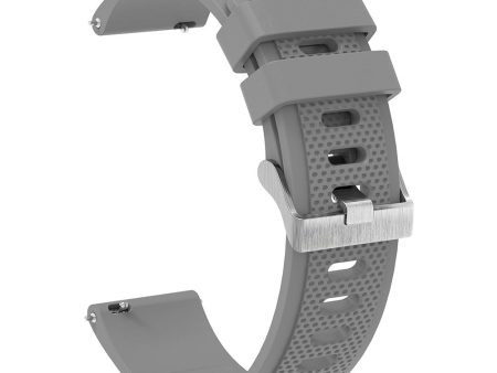 20mm Universal silicone strap - Grey Supply