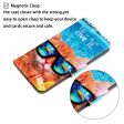 Wonderland Samsung Galaxy A71 flip case - Cat with Glasses on Sale