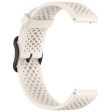 Xiaomi Watch S4 Sport Silicone 22mm Multiple Holes Breathable Watch Strap - Starlight Hot on Sale