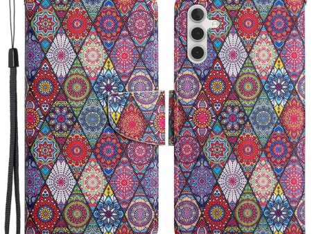 Wonderland Samsung Galaxy A15 flip case - Kaleidoscope Hot on Sale