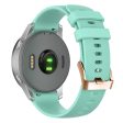 18mm Universal texture pattern silicone strap - Green Sale