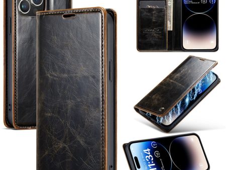 CaseMe iPhone 15 Pro Vintage Case - Coffee Discount