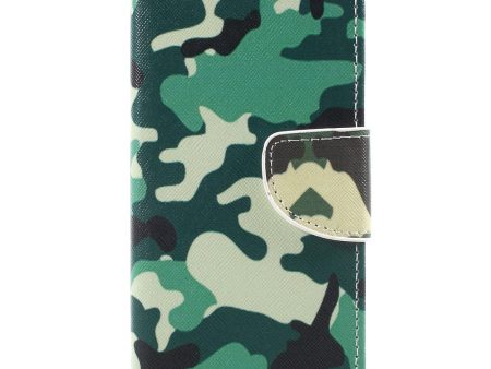 Wonderland Samsung Galaxy A8 (2018) flip case - Camouflage Cloth Online now