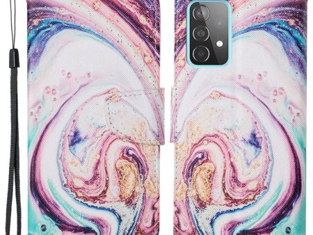 Wonderland Samsung Galaxy A53 5G flip case - Swirl   Marble Pattern For Sale