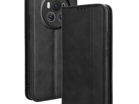 Bofink Vintage Honor Magic 6 leather case - Black For Discount