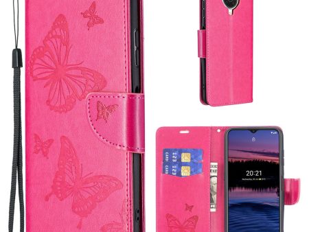 Butterfly Nokia G20 flip case - Rose Online Hot Sale