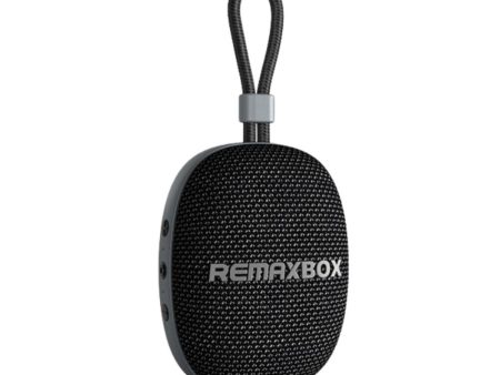 REMAX Vansound Series 5W Portable Wireless Speaker IPX7 RB- 12 M16 (Support TF card and USB flash, FM, TWS mode) - Black For Sale