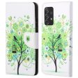 Wonderland Samsung Galaxy A73 flip case - Green Tree Online