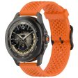 Xiaomi Watch S4 Sport Silicone 22mm Multiple Holes Breathable Watch Strap - Orange Cheap