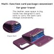 Stylish and versatile rhombus wallet cover for Samsung Galaxy S22 Plus - Purple Online Sale