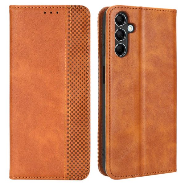 Bofink Vintage Samsung Galaxy M54 leather case - Brown For Discount