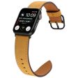 Watch Strap for Apple Watch Series 49mm - 45mm - 44mm - 42mm - Matte Light Brown Online now