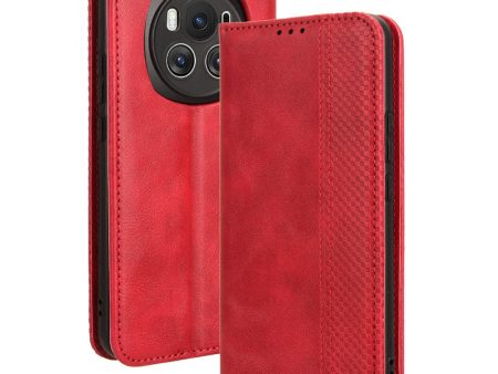 Bofink Vintage Honor Magic 6 leather case - Red on Sale