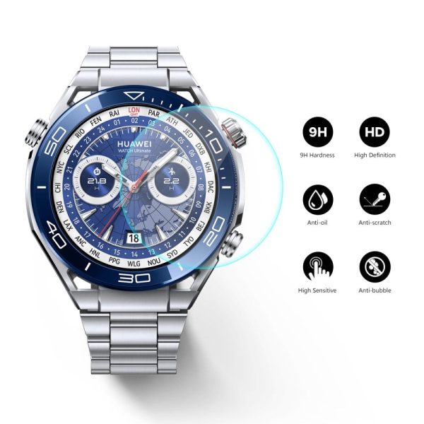 2 pcs HAT PRINCE Huawei Watch Ultimate 9H tempered glass For Sale