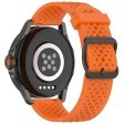 Xiaomi Watch S4 Sport Silicone 22mm Multiple Holes Breathable Watch Strap - Orange Cheap