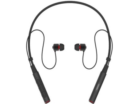 REMAX Neckband Bluetooth Earphone RB-S6 - Black Online Sale