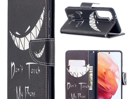 Wonderland Samsung Galaxy S21 flip case - Teeth Hot on Sale