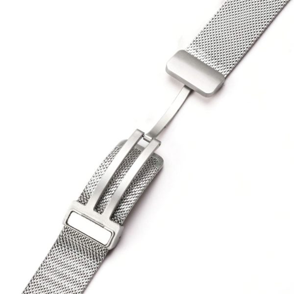 Apple Watch Series 8 (45mm)   Watch Ultra milanese metal strap - Silver Sale