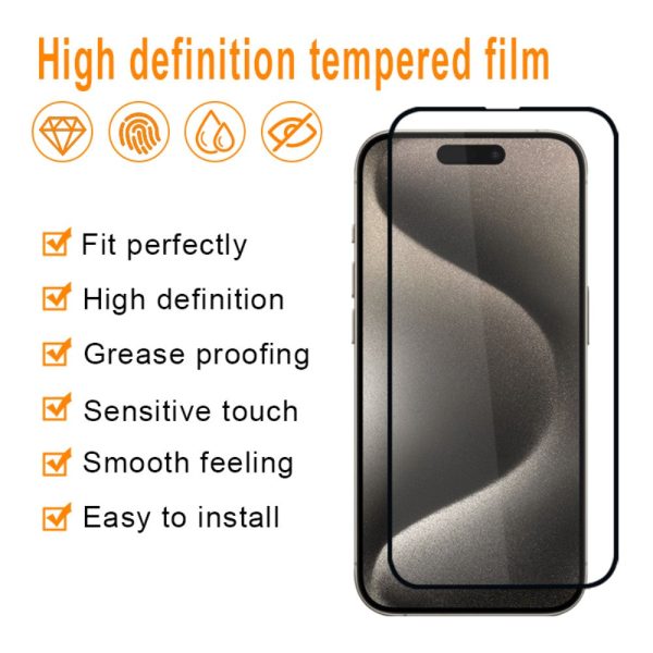 0.3mm tempered glass iPhone 14 Pro Max screen protector Supply