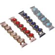 Apple Watch Series 8 (41mm) rhinestone bead style strap - Sapphire Cheap