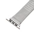 Apple Watch Series 8 (45mm)   Watch Ultra milanese metal strap - Silver Sale