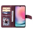 10-slot wallet case for Samsung Galaxy A54 - Wine Red on Sale