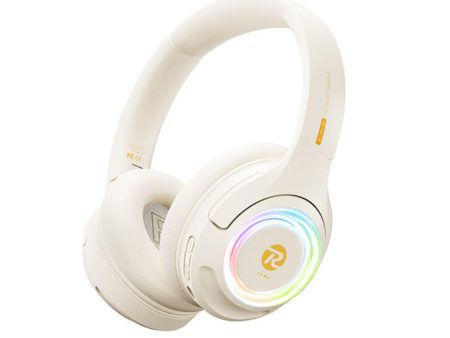 REMAX Bincorui Series Wireless Music Headphone RB-760HB - White For Sale