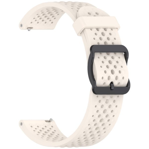 Xiaomi Watch S4 Sport Silicone 22mm Multiple Holes Breathable Watch Strap - Starlight Hot on Sale