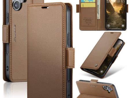 CaseMe iPhone 16 Plus smooth case - Brown Online Hot Sale