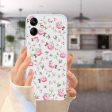 Imagine Samsung Galaxy A06 cover - Pink Floral Sale