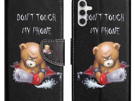 Wonderland Samsung Galaxy S24 FE flip case - Bear For Cheap