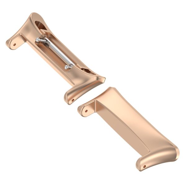 1 Pair of Honor Watch 4 (TMA-L19) 20mm Stainless Steel Adapter - Rose Gold Discount