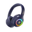 REMAX Bincorui Series Wireless Music Headphone RB-760HB - Blue on Sale