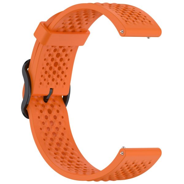 Xiaomi Watch S4 Sport Silicone 22mm Multiple Holes Breathable Watch Strap - Orange Cheap