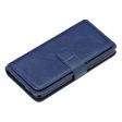 10-slot wallet case for Samsung Galaxy A52 5G - Blue For Cheap