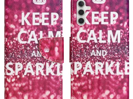 Wonderland Samsung Galaxy S24 FE flip case - Keep Calm And Keep Calm on Sale