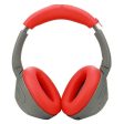 For Sony ULT WEAR WH-ULT900N Silicone Head Beam Sleeve + Headphone Earpad Covers Set - Red For Sale