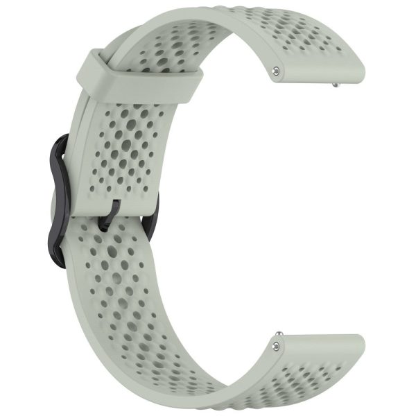 Xiaomi Watch S4 Sport Silicone 22mm Multiple Holes Breathable Watch Strap - Green For Sale