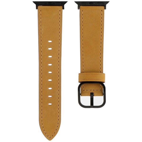 Watch Strap for Apple Watch Series 49mm - 45mm - 44mm - 42mm - Matte Light Brown Online now